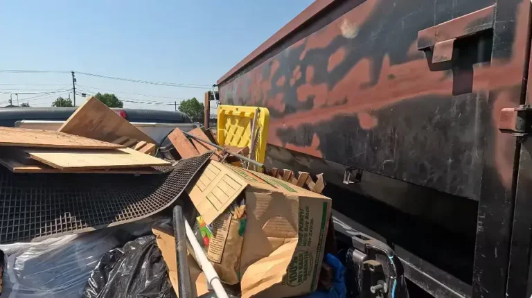 Renovation dumpster rental Fresno construction debris