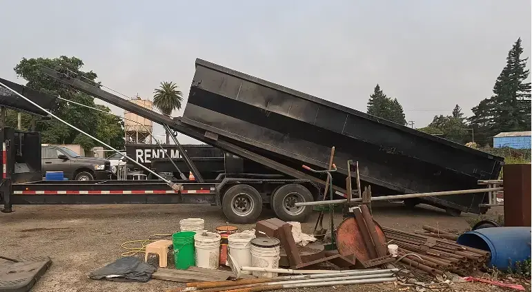 Dumpster permit in Fresno, CA - placement and delivery