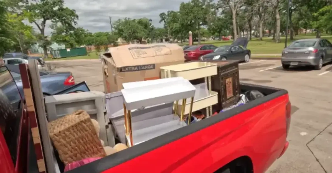 12-yard dumpster rental Fresno for a mid-size moving cleanout