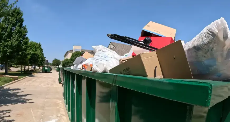 Recurring dumpster service Fresno commercial waste collection